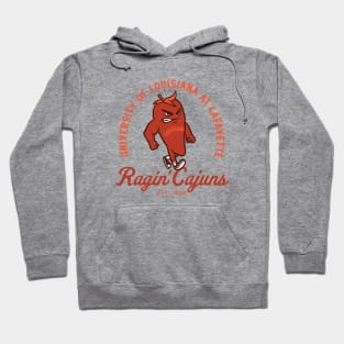 The Ragin' Cajuns of the University of Louisiana Lafayette Hoodie